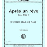 Faure, G. - Après un Rêve Op. 7, No. 1 - Piano Trio - Remenyi House of Music