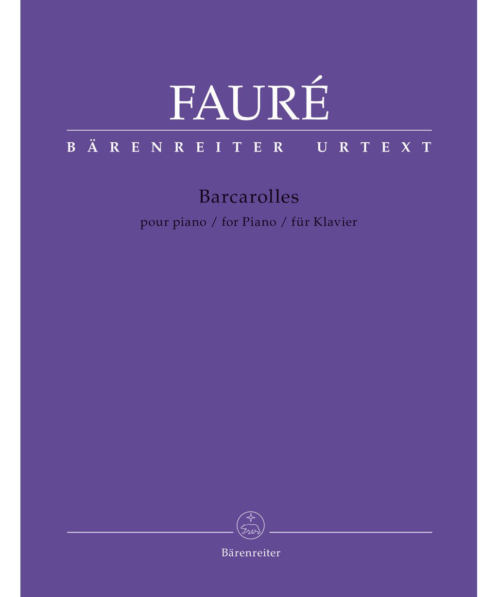 Faure G. - Barcarolles - Remenyi House of Music