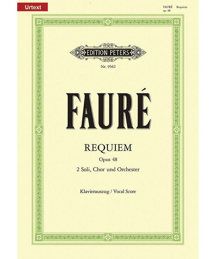 Faure G. - Requiem Op. 48 - Remenyi House of Music