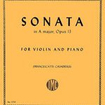 Fauré G. - Violin Sonata No. 1 in A, Op. 13 - Remenyi House of Music