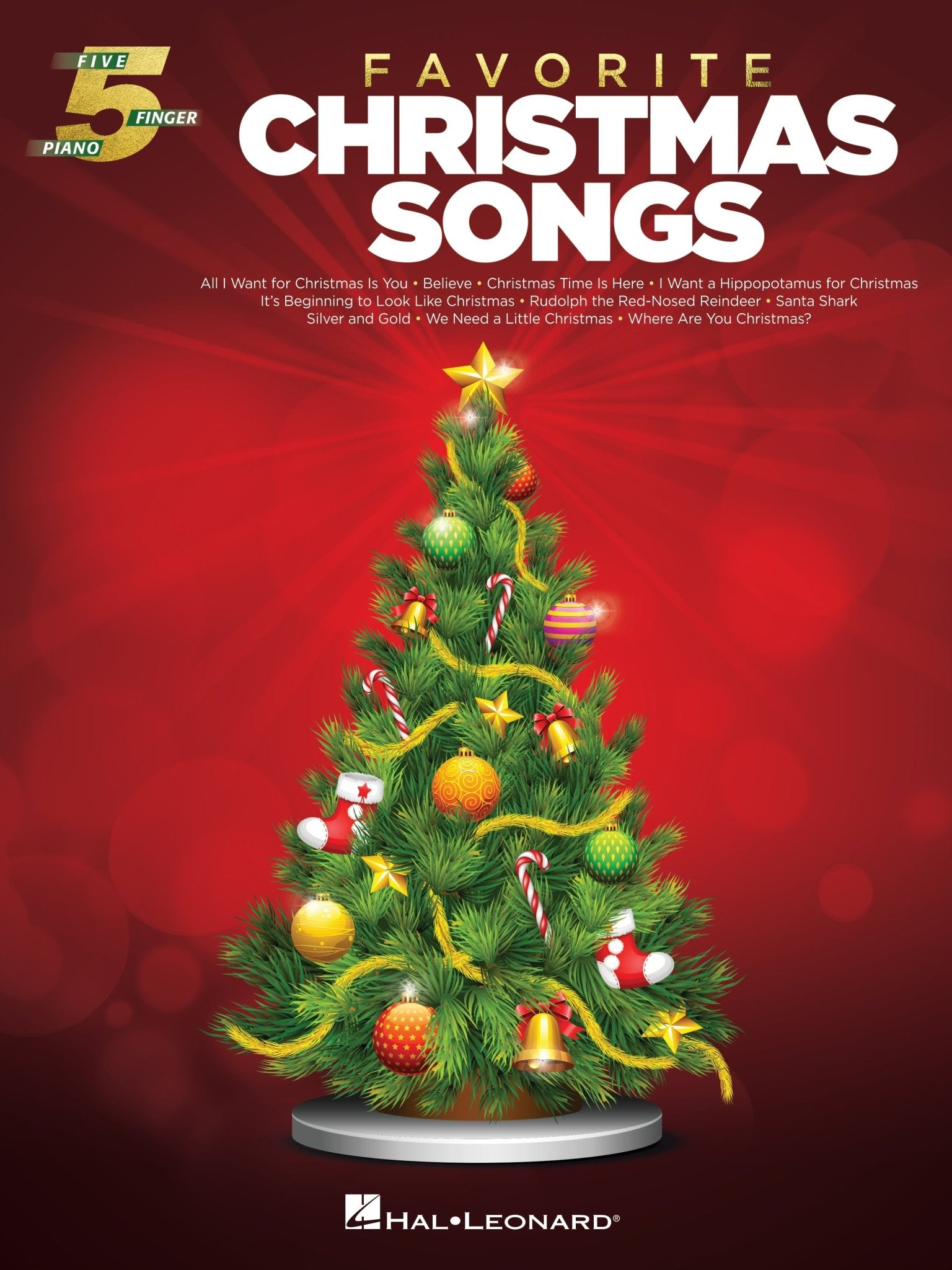 Favorite Christmas Songs for Five - Finger Piano - Remenyi House of Music