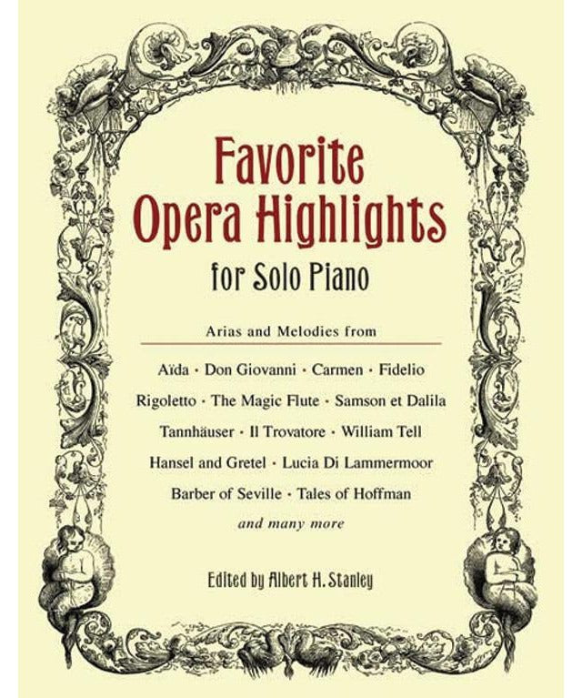 Favorite Opera Highlights for Solo Piano - Remenyi House of Music