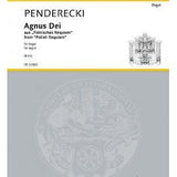 Agnus Dei du Requiem polonais pour orgue