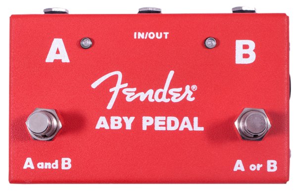 Fender 2 - Switch ABY Pedal, Red - Remenyi House of Music