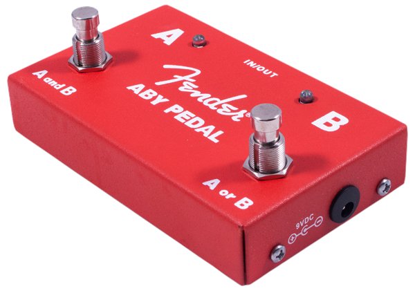 Fender 2 - Switch ABY Pedal, Red - Remenyi House of Music