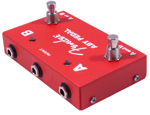 Fender 2 - Switch ABY Pedal, Red - Remenyi House of Music