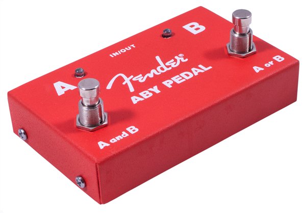 Fender 2 - Switch ABY Pedal, Red - Remenyi House of Music