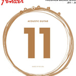 Fender 860CL Phosphor Bronze Dura - Tone Strings, Coated 11 - 52 - Remenyi House of Music