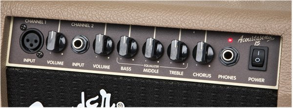 Fender Acoustasonic 15 Amp, 120V - Remenyi House of Music