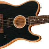 Fender Acoustasonic Player Telecaster Guitar, Rosewood Fingerboard, Brushed Black - Remenyi House of Music