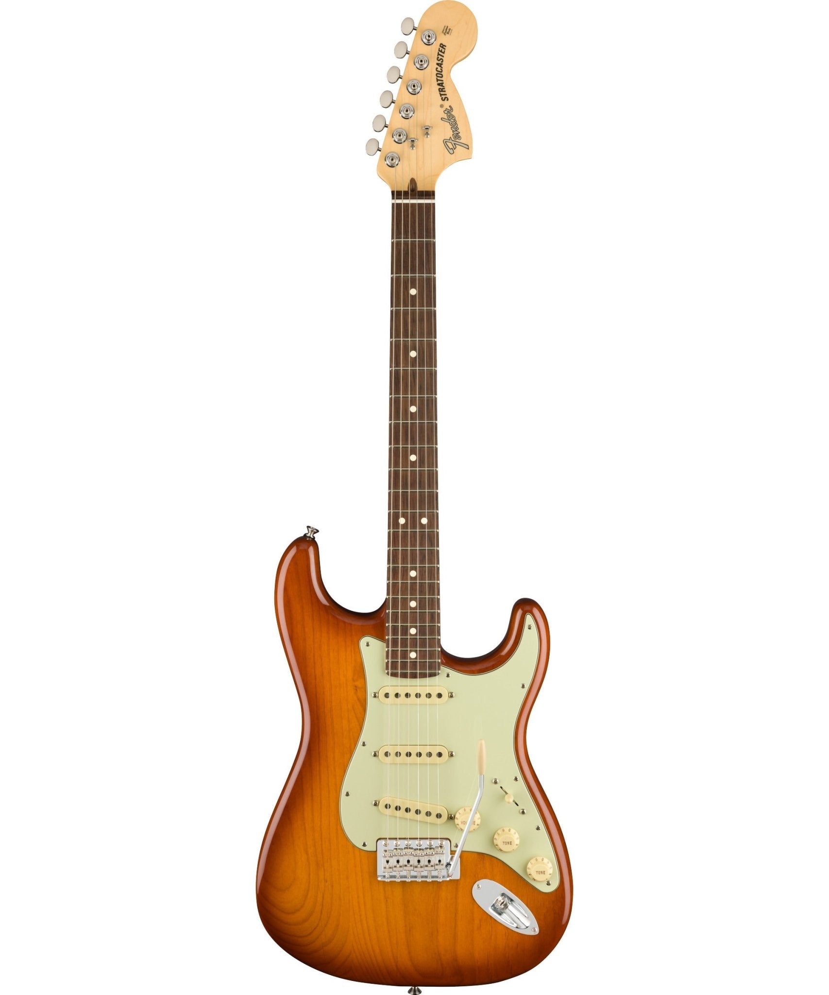 Fender American Performer Stratocaster Electric Guitar, Rosewood Fingerboard, Honey Burst - Remenyi House of Music