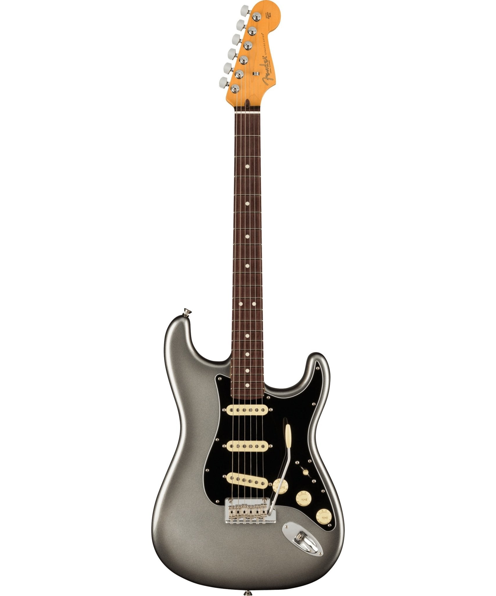 Fender American Professional II Stratocaster Electric Guitar, Rosewood Fingerboard, Mercury - Remenyi House of Music