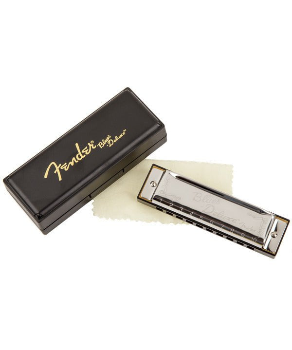 Fender Blues Deluxe Harmonica, Key of A - Remenyi House of Music