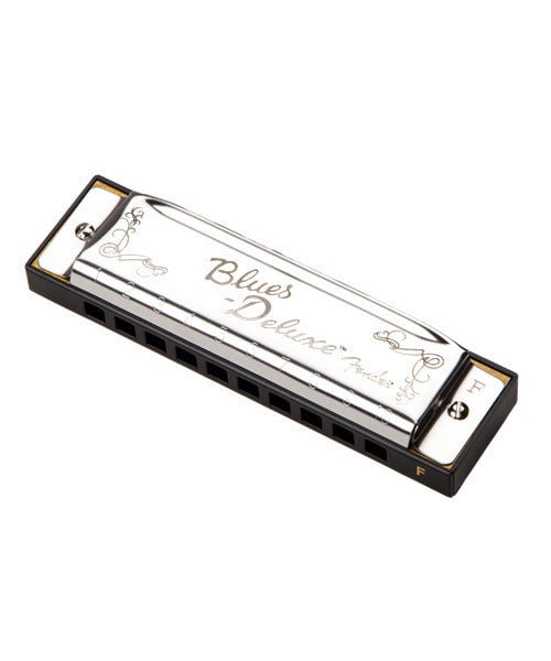 Fender Blues Deluxe Harmonica, Key of F - Remenyi House of Music