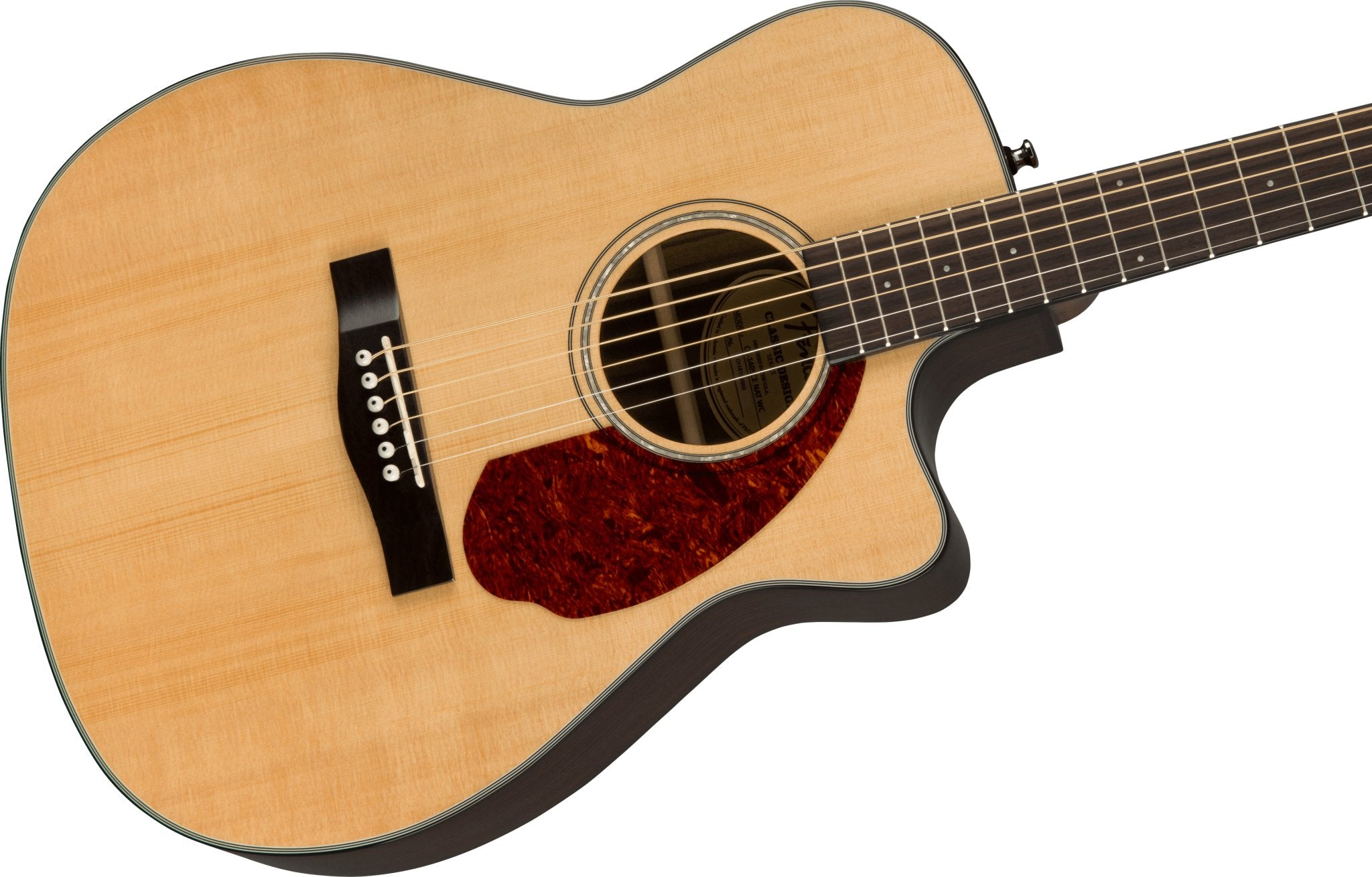 Fender CC - 140SCE Concert Guitar, Walnut Fingerboard, Natural w/case - Remenyi House of Music