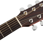 Fender CC - 140SCE Concert Guitar, Walnut Fingerboard, Natural w/case - Remenyi House of Music