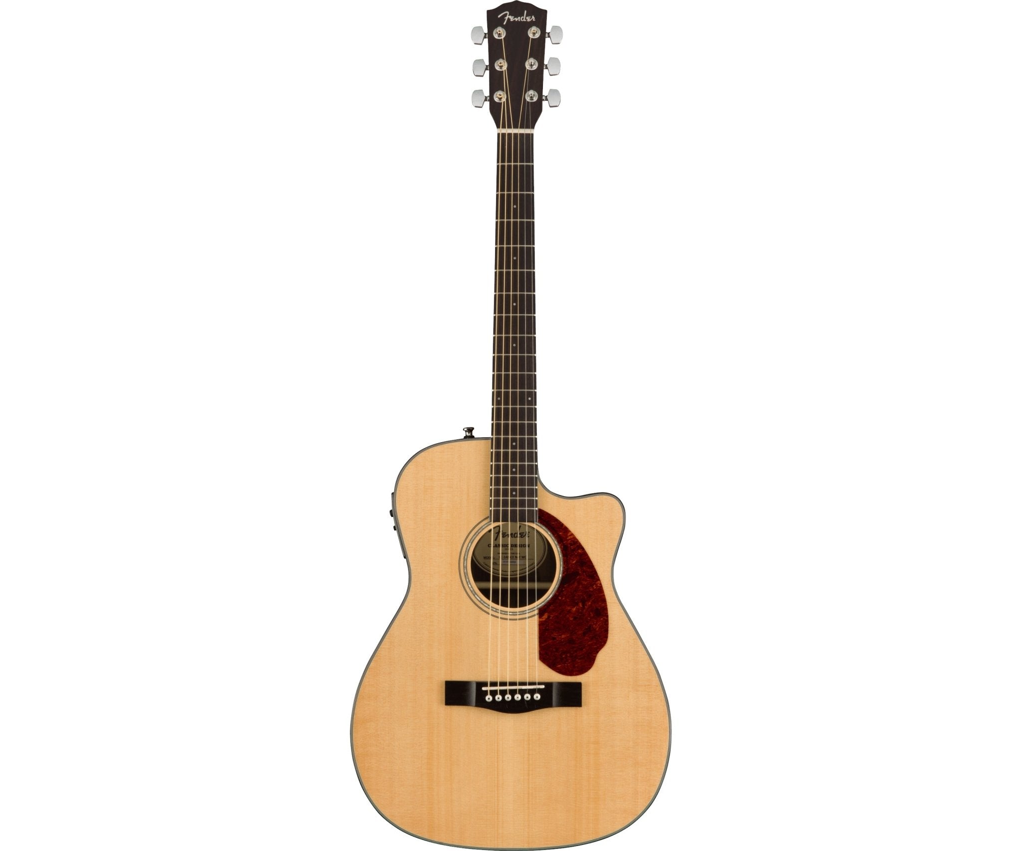 Fender CC - 140SCE Concert Guitar, Walnut Fingerboard, Natural w/case - Remenyi House of Music