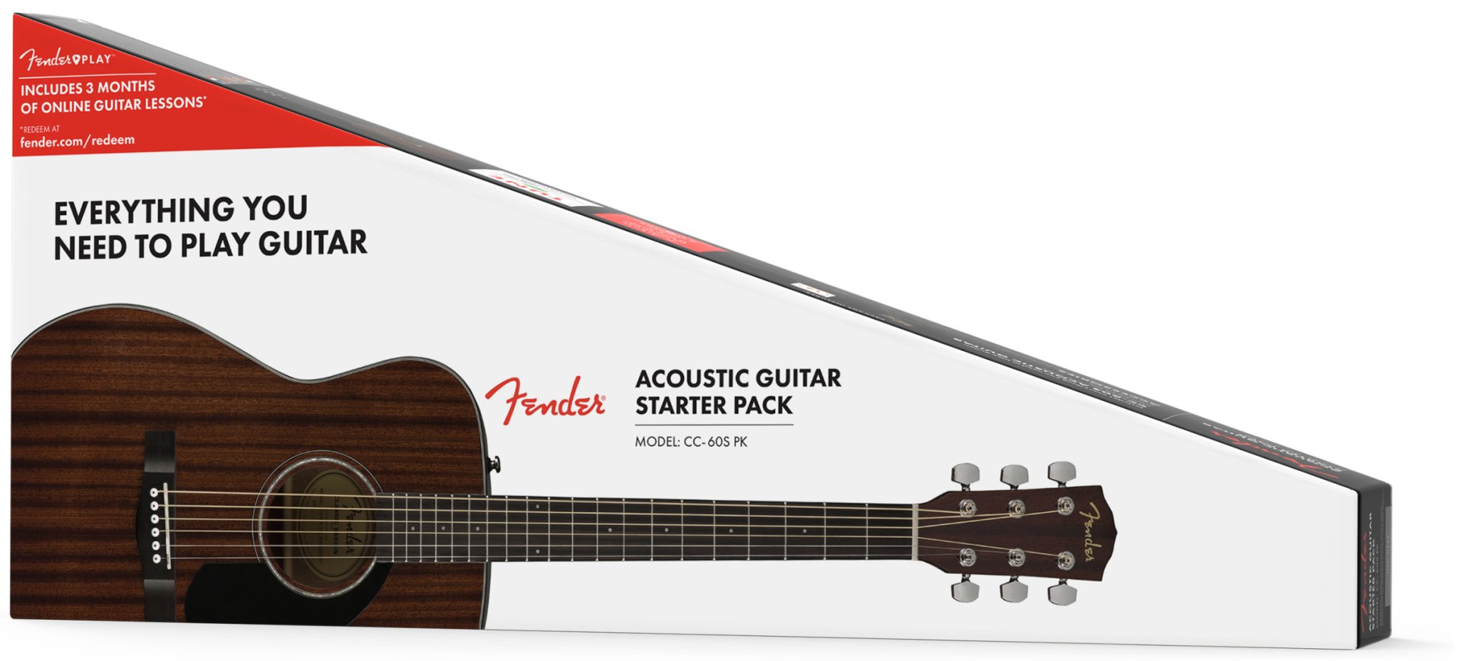 Fender CC - 60S Concert Pack V2 Guitar, All - Mahogany - Remenyi House of Music