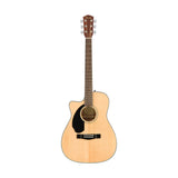 Fender CC - 60SCE Concert Left Handed Guitar, Walnut Fingerboard, Natural - Remenyi House of Music