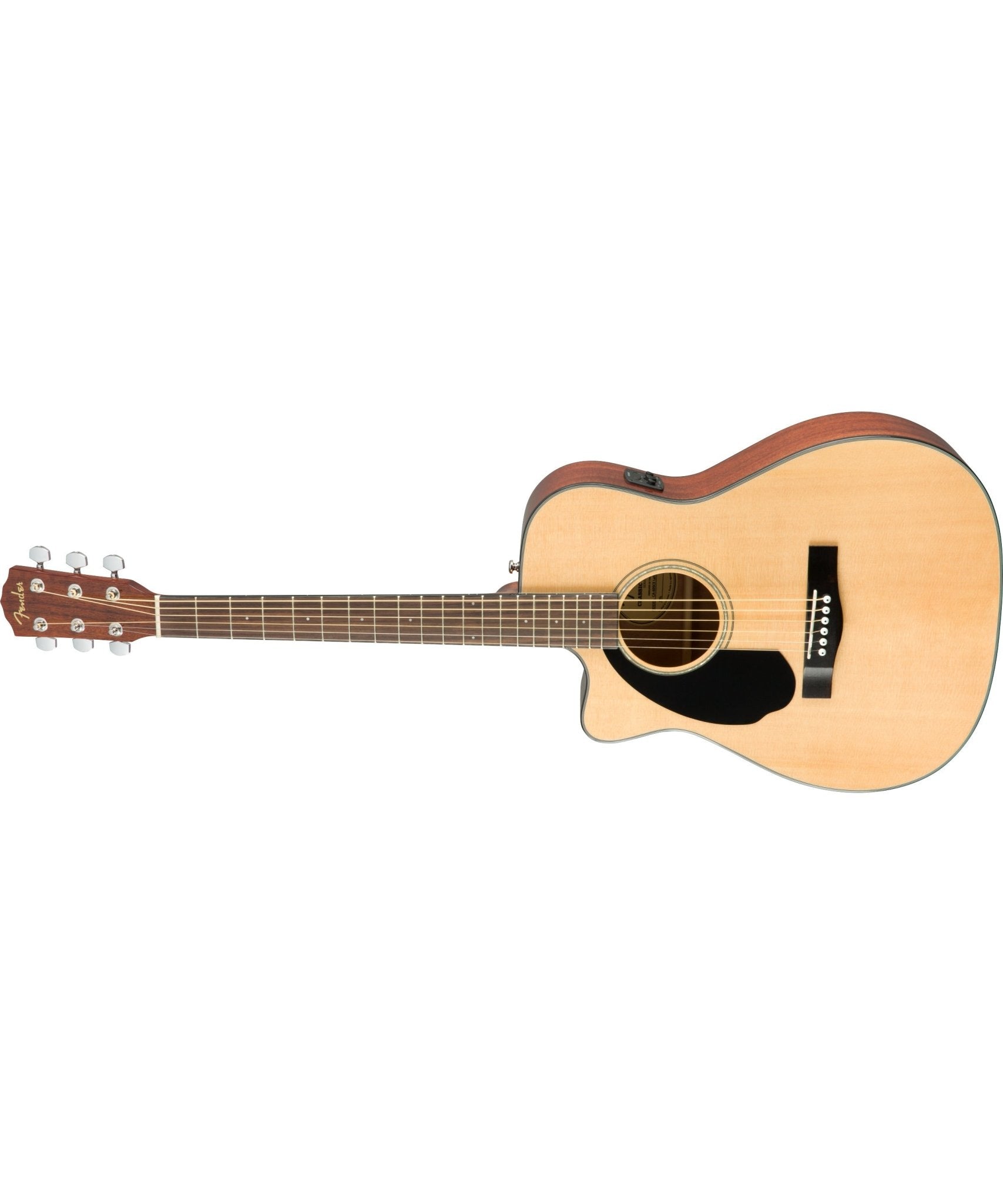 Fender CC - 60SCE Concert Left Handed Guitar, Walnut Fingerboard, Natural - Remenyi House of Music