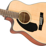 Fender CC - 60SCE Concert Left Handed Guitar, Walnut Fingerboard, Natural - Remenyi House of Music