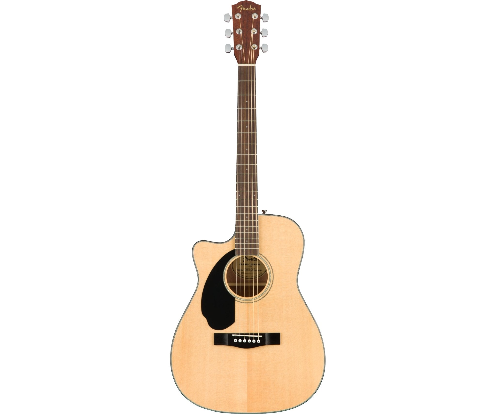 Fender CC - 60SCE Concert Left Handed Guitar, Walnut Fingerboard, Natural - Remenyi House of Music