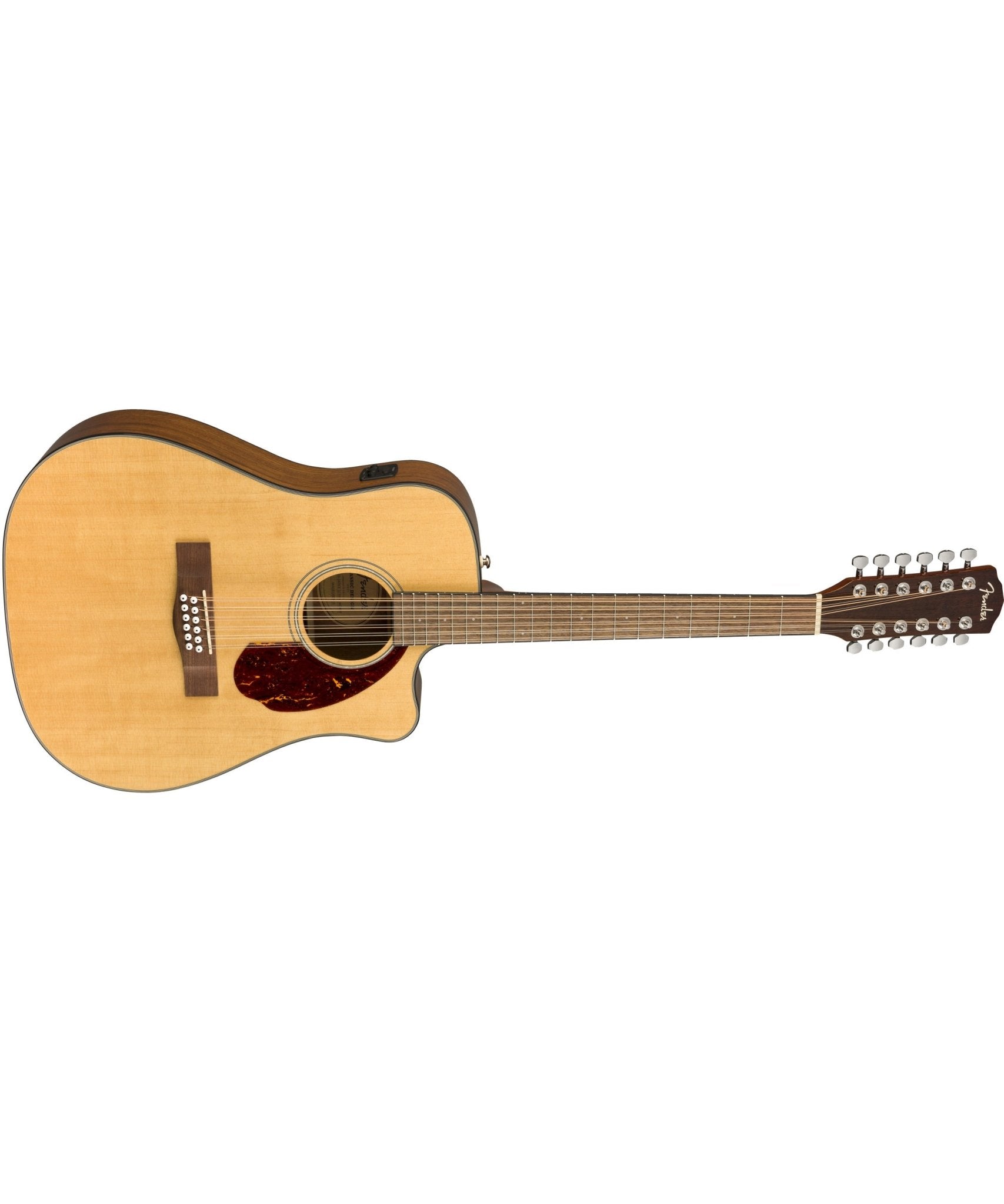 Fender CD - 140SCE 12 - String Guitar, Walnut Fingerboard, Natural w/Case - Remenyi House of Music