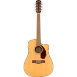 Fender CD - 140SCE 12 - String Guitar, Walnut Fingerboard, Natural w/Case - Remenyi House of Music