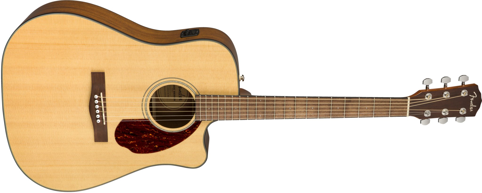 Fender CD - 140SCE Dreadnought Guitar, Walnut Fingerboard, Natural w/case - Remenyi House of Music