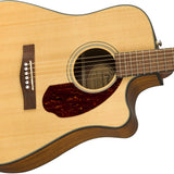 Fender CD - 140SCE Dreadnought Guitar, Walnut Fingerboard, Natural w/case - Remenyi House of Music