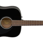 Fender CD - 60S Dreadnought Guitar, Walnut Fingerboard, Black - Remenyi House of Music