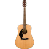 Fender CD - 60S Left Hand Guitar, Walnut Fingerboard, Natural - Remenyi House of Music