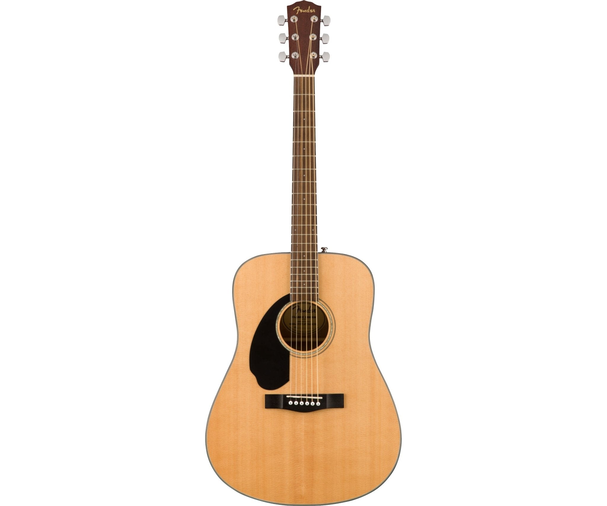 Fender CD - 60S Left Hand Guitar, Walnut Fingerboard, Natural - Remenyi House of Music