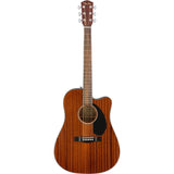 Fender CD - 60SCE Dreadnought Guitar, Walnut Fingerboard, All - Mahogany - Remenyi House of Music