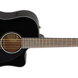 Fender CD - 60SCE Dreadnought Guitar, Walnut Fingerboard, Black - Remenyi House of Music