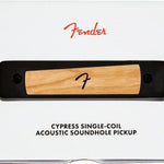 Fender Cypress Single - Coil Acoustic Soundhole Pickup, Natural - Remenyi House of Music