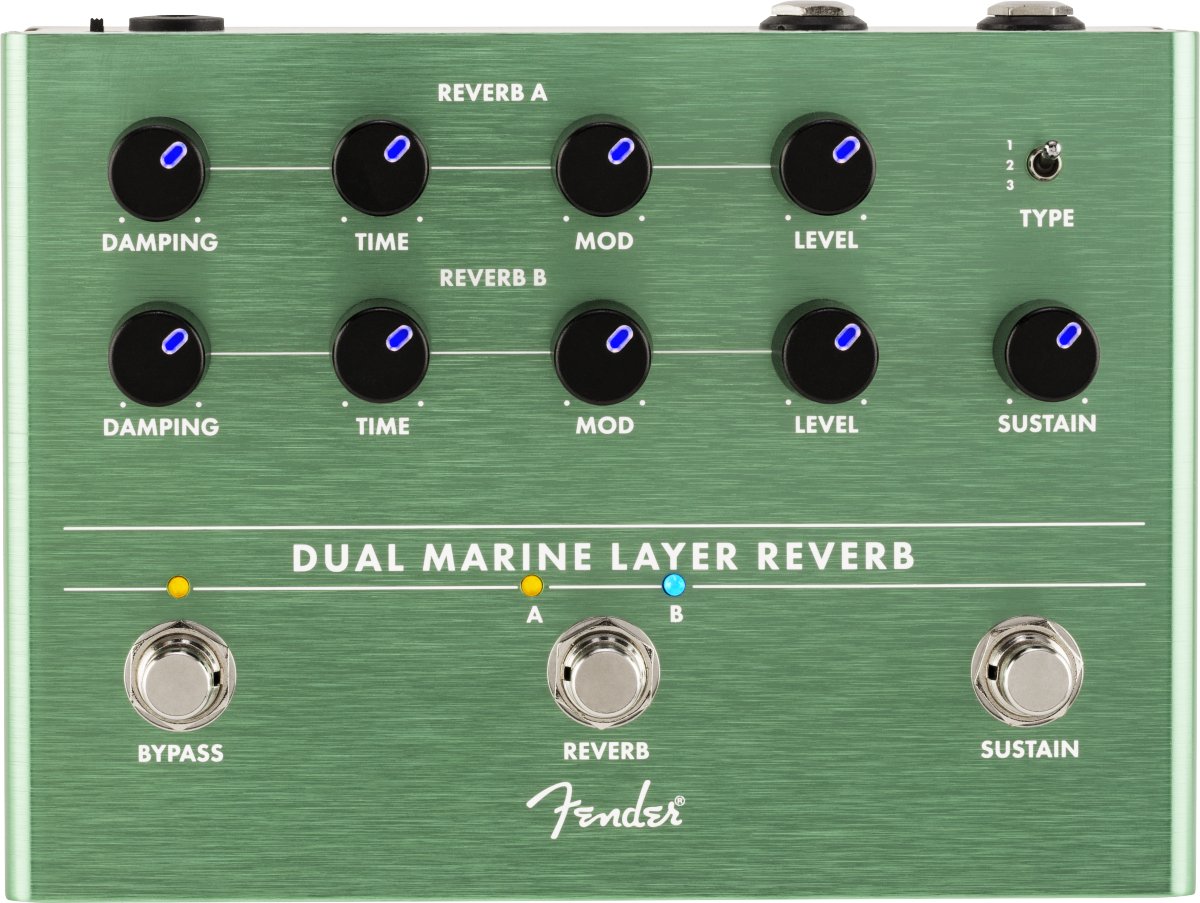 Fender Dual Marine Layer Reverb Pedal - Remenyi House of Music