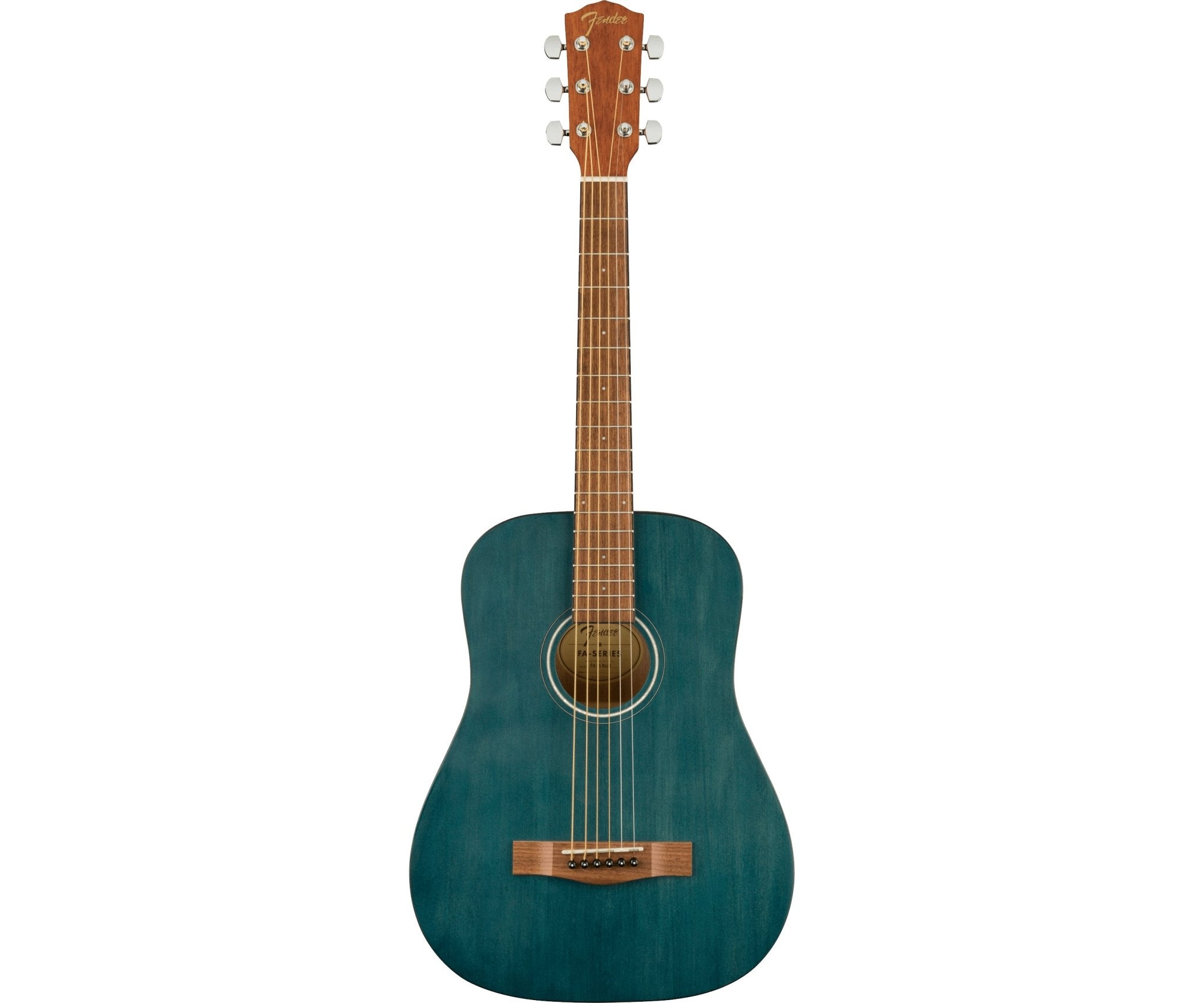 Fender FA - 15 3/4 Scale Steel Guitar with Gig Bag, Walnut Fingerboard, Blue - Remenyi House of Music