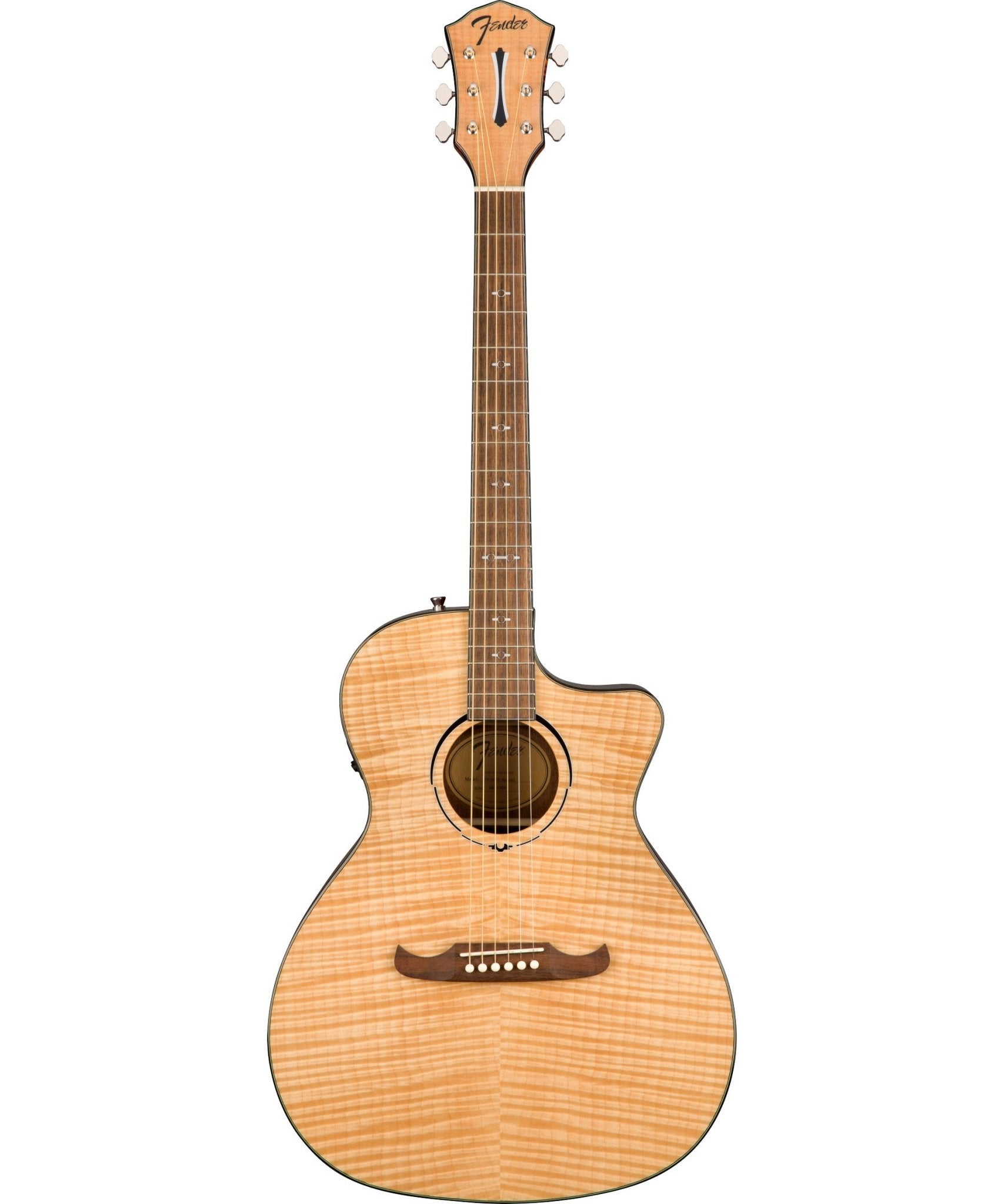 Fender FA - 345CE Auditorium Acoustic Electric Guitar Natural Flame Maple - Remenyi House of Music