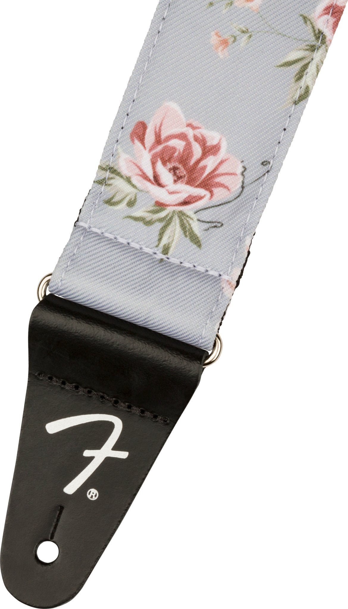 Fender Floral Strap, Gray, 2" - Remenyi House of Music