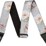 Fender Floral Strap, Gray, 2" - Remenyi House of Music