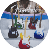 Fender Guitars Coasters, 4 - Pack, Multi - Color Leather - Remenyi House of Music