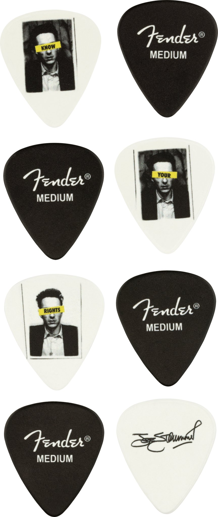 Fender Joe Strummer Pick Tin, Medium (8) - Remenyi House of Music