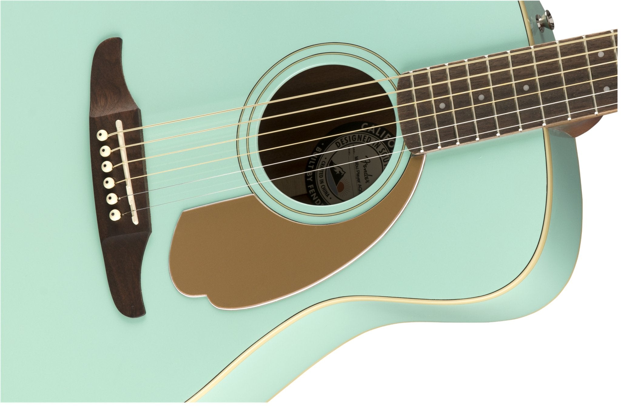 Fender Malibu Player Guitar, Walnut Fingerboard, Aqua Splash - Remenyi House of Music