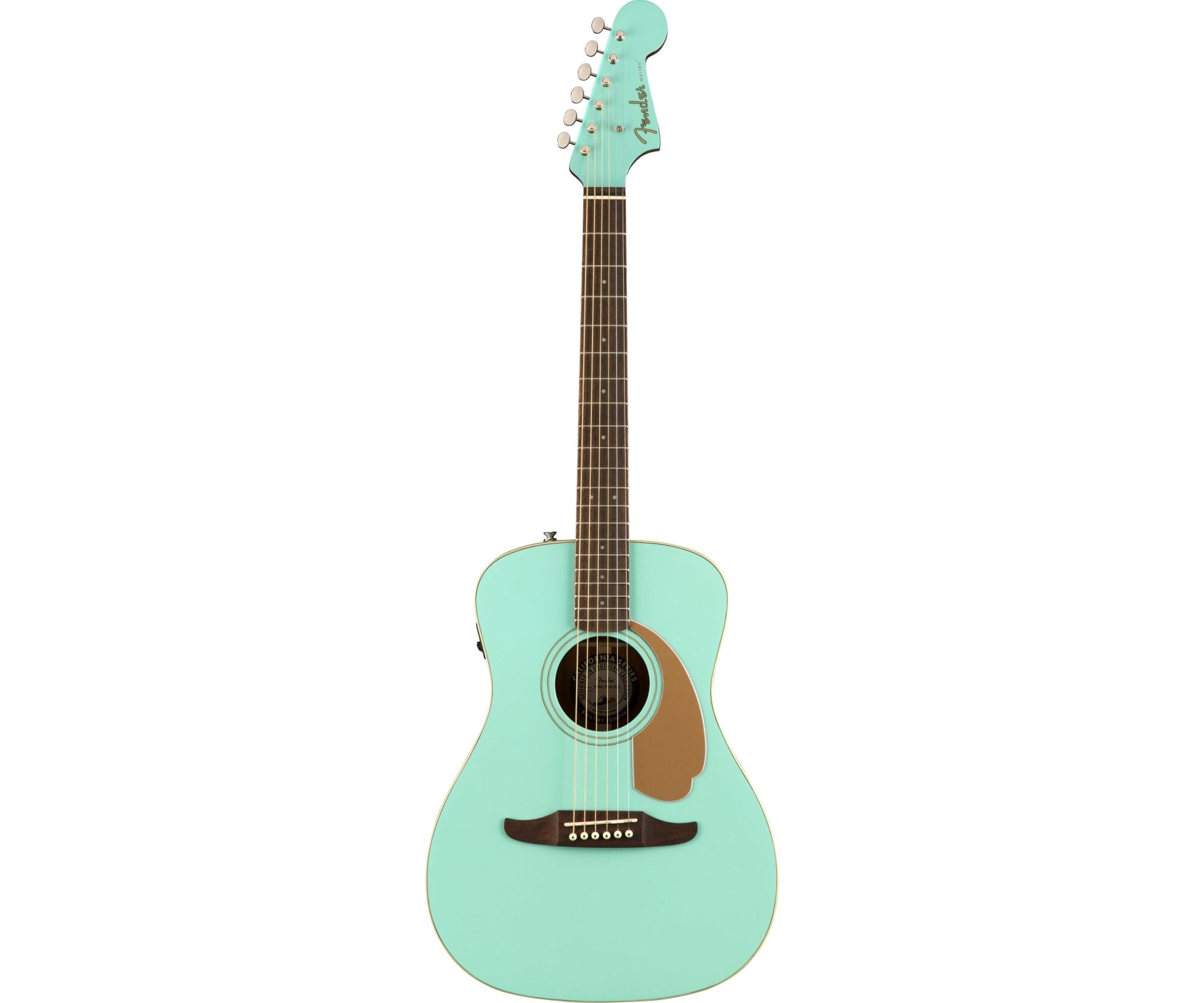 Fender Malibu Player Guitar, Walnut Fingerboard, Aqua Splash - Remenyi House of Music