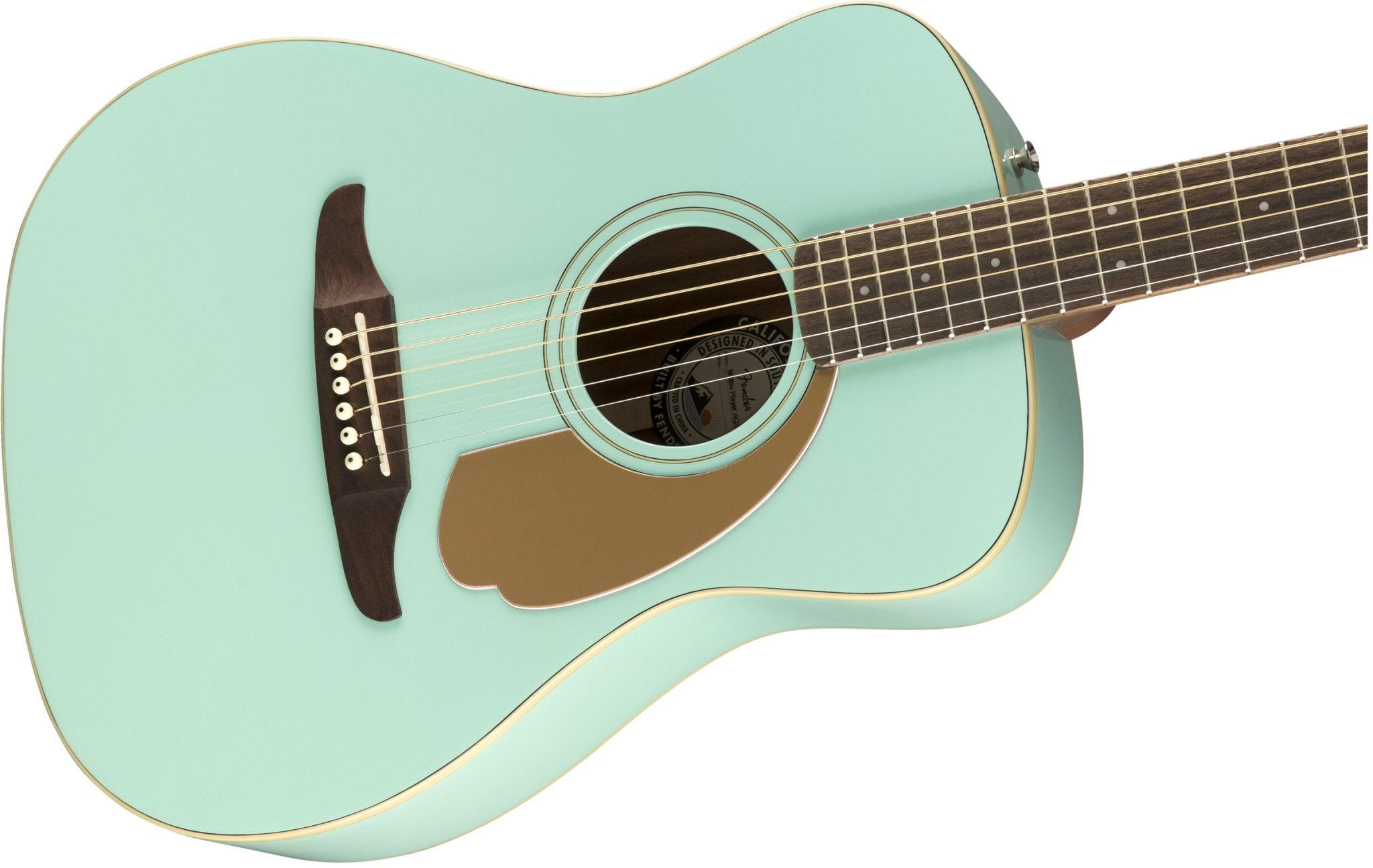 Fender Malibu Player Guitar, Walnut Fingerboard, Aqua Splash - Remenyi House of Music