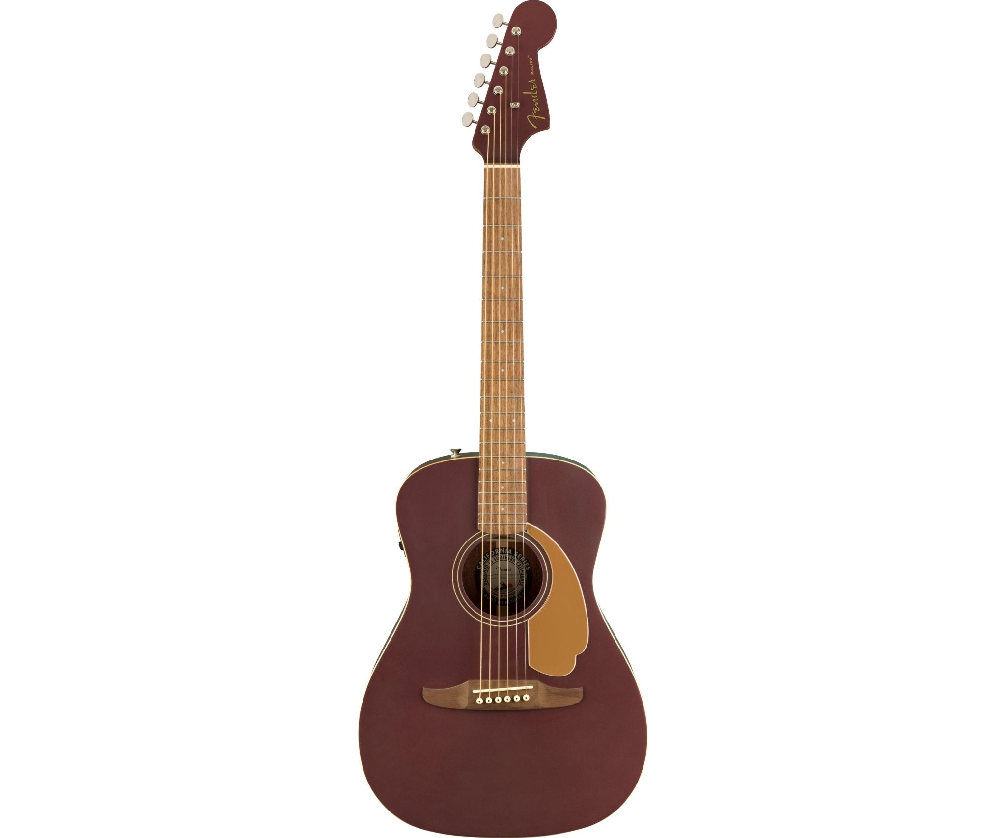 Fender Malibu Player Guitar, Walnut Fingerboard, Burgundy Satin - Remenyi House of Music