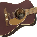 Fender Malibu Player Guitar, Walnut Fingerboard, Burgundy Satin - Remenyi House of Music