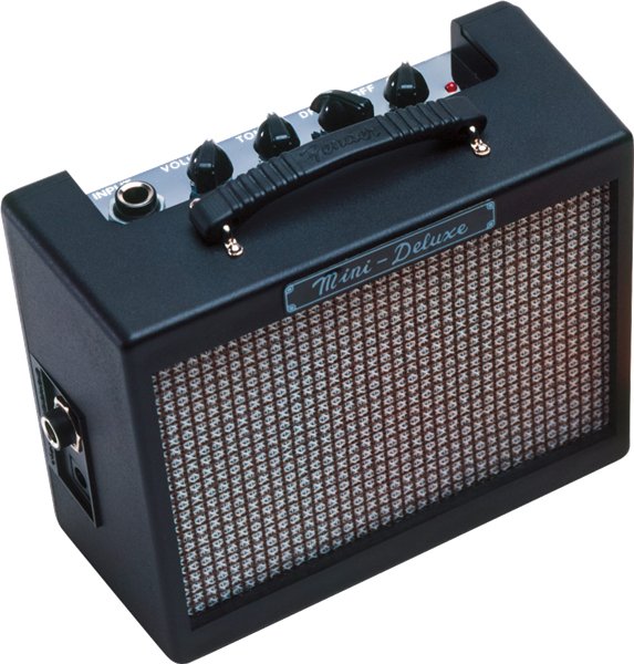 Fender MD20 Mini Deluxe Amplifier, Black - Remenyi House of Music