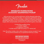 Fender Mesquite Humbucking Acoustic Soundhole Pickup - Remenyi House of Music